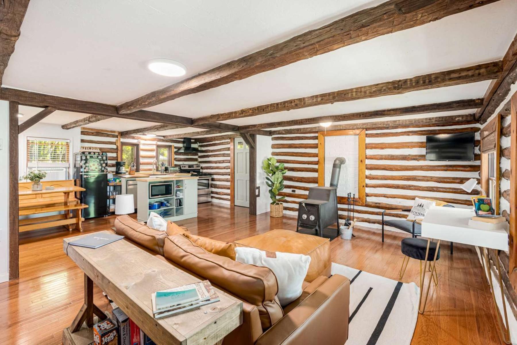 Modernized Log Cabin W Hot Tub Fire Pit & Views Berkeley Springs Exteriér fotografie
